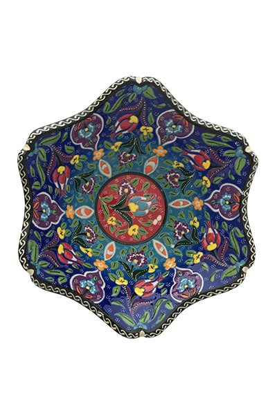 V Relief Bowl - 20 cm